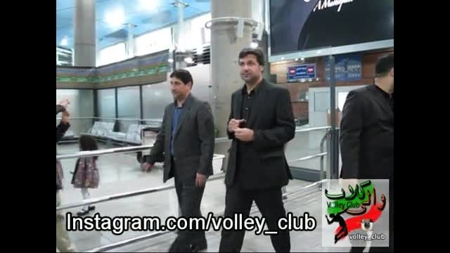 بازگشت تیم ملی والیبال جوانان ایران از بحرین