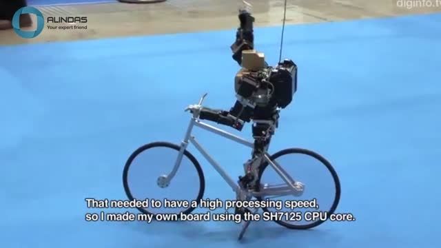 ربات هوشمند دوچرخه سوار