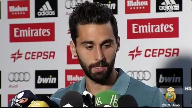 مصاحبه آربلوا بعد از بازی رئال مادرید - آلمریا