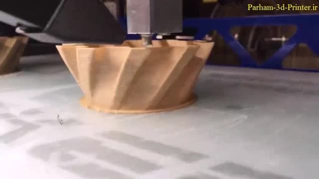 ساخت ظرف چوبی زیبا با پرینتر سه بعدی