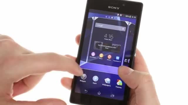 Sony Xperia M2 user interface