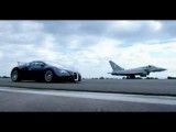 Bugatti Veyron vs Euro Fighter