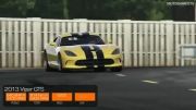 Forza Motorsport 4 - Chevrolet Corvette ZR1 vs Viper GTS 1 Mile Drag Race