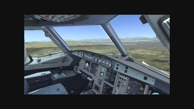 Meraj Airlines A320 - Approach and Landing OITR