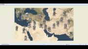نقشه دقیق ایران درزمان حکومت امپراطوری هخامنشیان