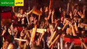 شادی هواداران آلمان در برلین