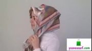 آموزش حرفه ای بستن روسری
