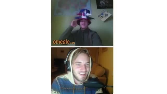 لحظات خنده دار Omegle با Pewds