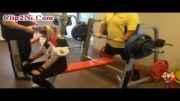 زدن وزنه 150 کیلویی توسط دختر 14 ساله روسی........