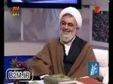 سوتیه یه روحانی در برنامه ی زنده