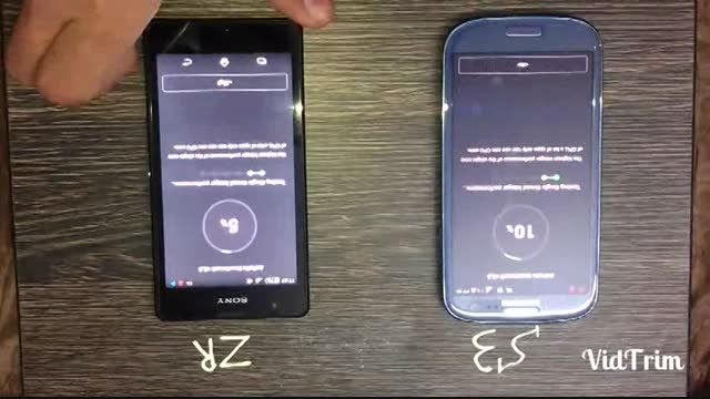 مقایسه S3 و Xperia ZR