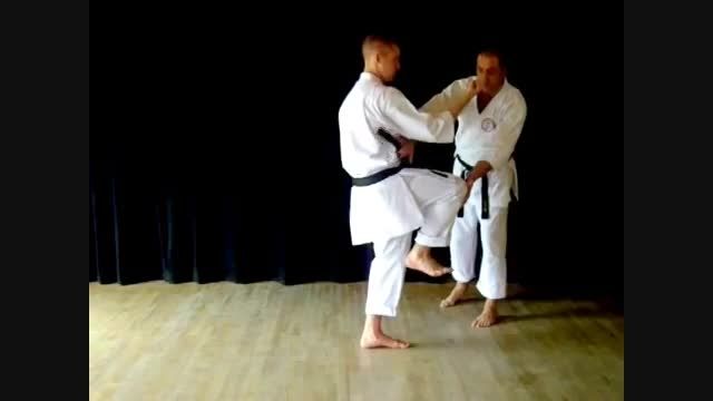 آموزش کاراته (حرکات پایه پا)