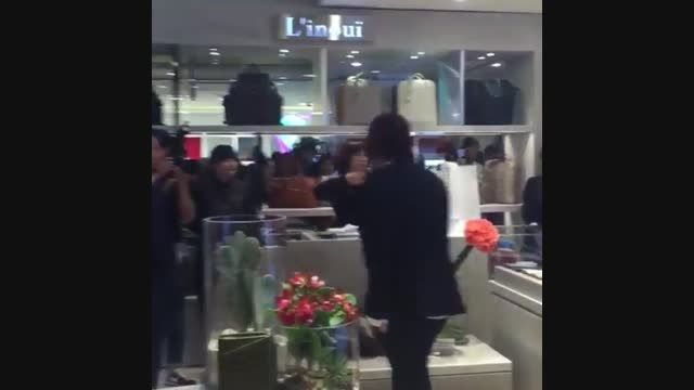 ♡سوکی جونمم دیروز به فروشگاه معروف کره رفت♡