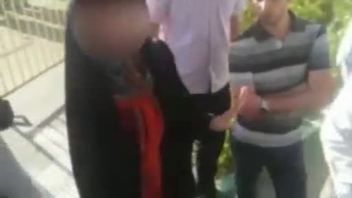 ضرب و شتم دانشجویان تا کشیدن چادر در مقابل سفارت انگلیس