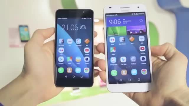 Huawei Ascend G7 vs Honor 6برررسی دوگوشی  هواوی