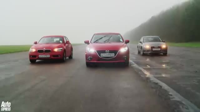 AUTO EXPRESS-Mazda 3 Vs Audi A3 Vs BMW 1 Series