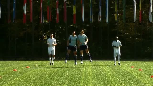 ویدیو آموزش گرم کردن  بدن در فوتبال- اصولی- بخش پنج