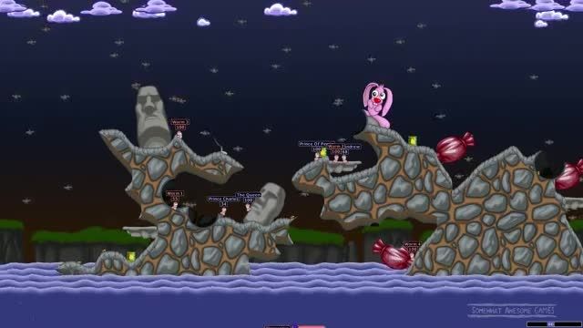 گیم پلی Worms World Party Remastered