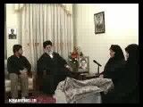 حضور رهبر در منزل شهید شهریاری