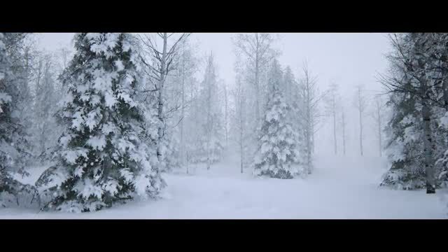 زمستان و بارش برف در جنگل آنریل انجین 4