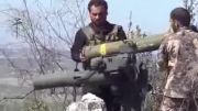 فیلمی از موشک‌های آمریکایی در دست مخالفان سوری...