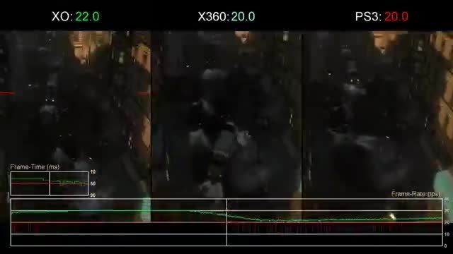 تست فریم ریت XOne-X360-PS3 در بازی Prototype 2