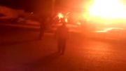 آتش سوزی در خیمه علمدار خور