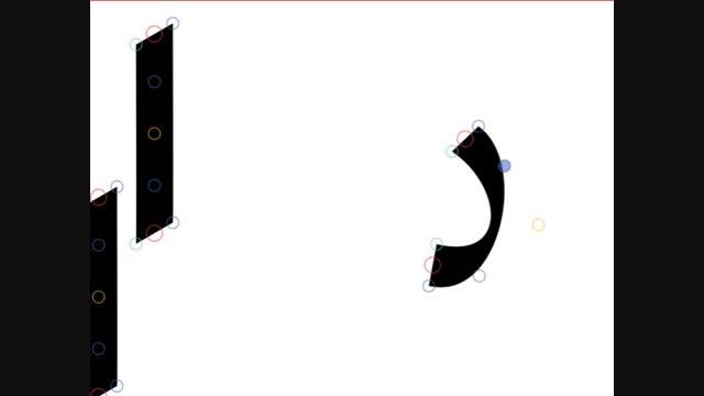 توسعه ادیتور اختصاصی فونت فارسی، بر اساس قواعد خط و قلم