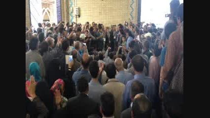 سخنرانی دکتر احمدی نژاد در گلزار شهدای شهر کیان