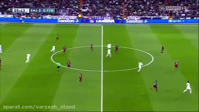 هایلایت های کریستیانو رونالدو در برابر بارسلونا