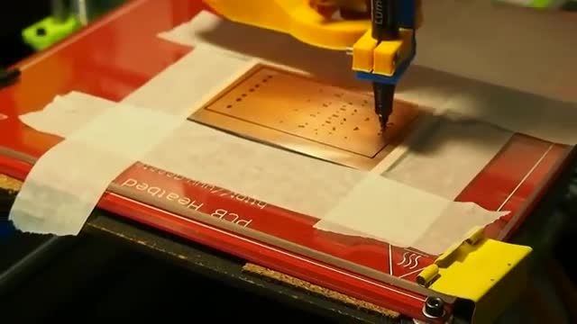 ساخت مدار چاپی(pcb)به وسیله پرینتر سه بعدی