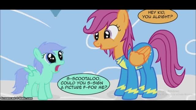 MLP Comic Dub: Never Give Up~Scoot