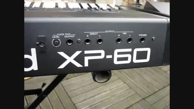 Roland XP-60 + SR-JV80-10 _Bass