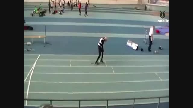 رکورد شکنی پیرمرد 95 ساله در دو 200 متر