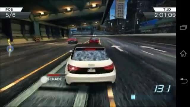 Gameplay Need for Speed Most Wanted Android on Xperia .