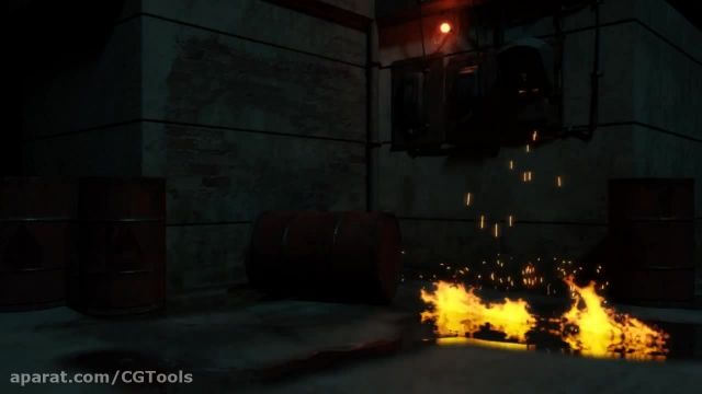 Realistic Fire and Sparks in Maya