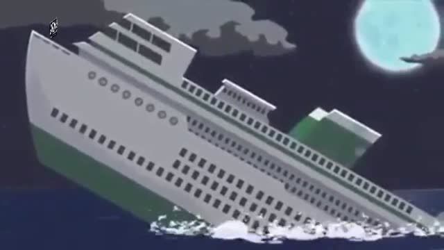 انیمیشن کشتی تایتانیک