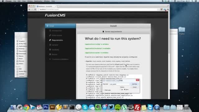 How to install FusionCMS