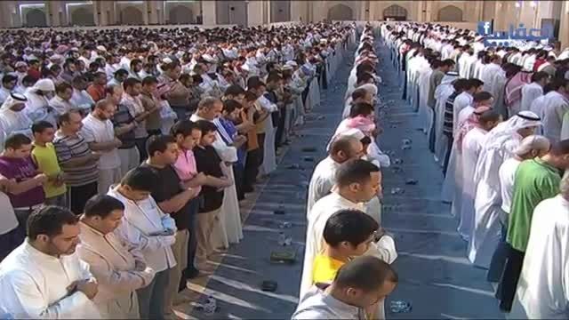 ادای نماز مغرب توسط شیخ مشاری بن راشدالعفاسی-سوره غافر