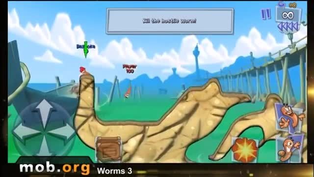 بازی کرم ها 3 - Worms 3