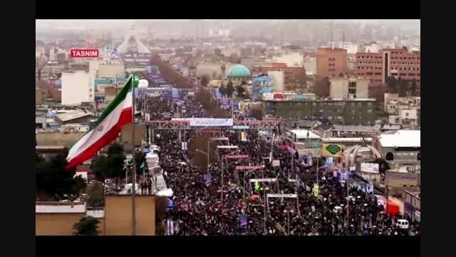 هیبت حرکت عظیم مردمی ایران؛