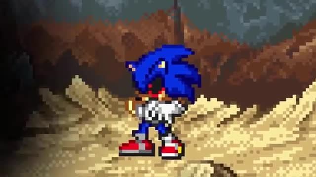 Dark Sonic vs Sonic.ExE