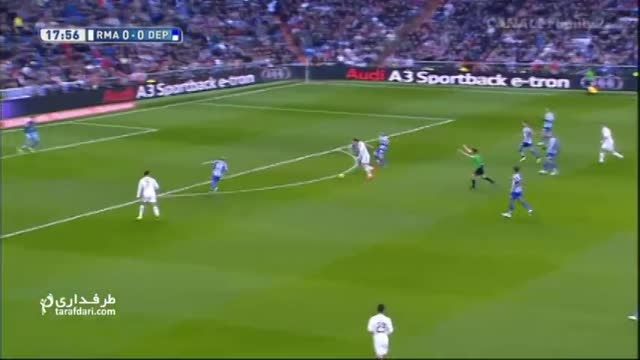 خلاصه بازی رئال مادرید 2-0 دپورتیوو لاکرونیا