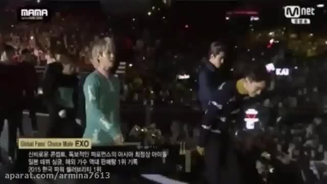 151202 MAMA 2015 EXO BEST GLOBAL FANS CHOICE