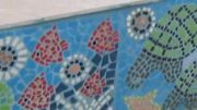 نقاشی موزاییک خطیبی آبیک