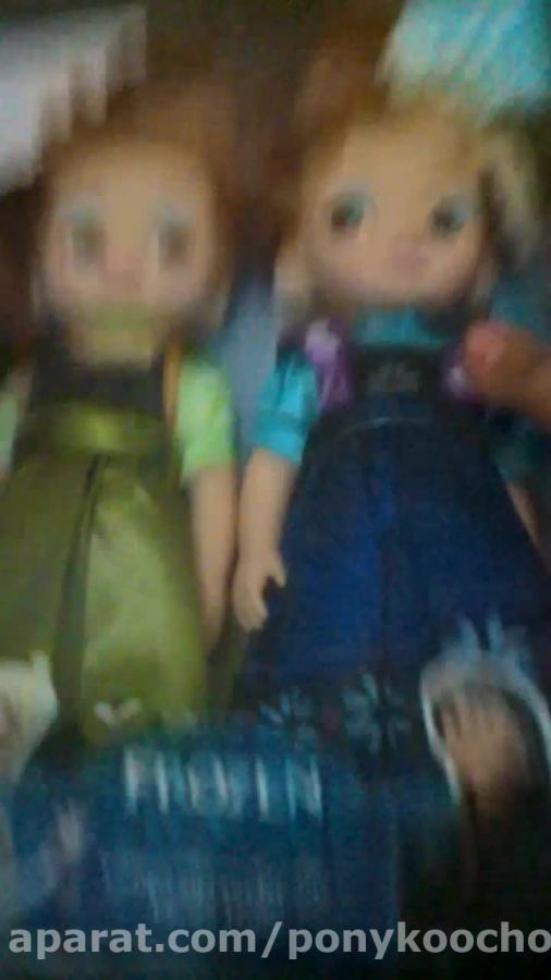 عروسک پچگى السا و انا من تقدىم به طرفداران فروزن