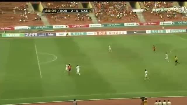 کره جنوبی 2 - 0 امارات (گل لی یونگ)