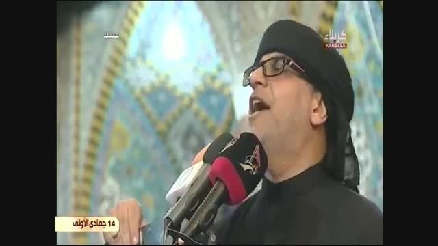 نزار القطری عتبة العباسیة عزاء الفاطمیه 1436ه&zwj;