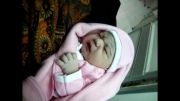 دخترم 20 دقیقه بعد از تولد - ساعت14/10 روز 10دیماه 1392