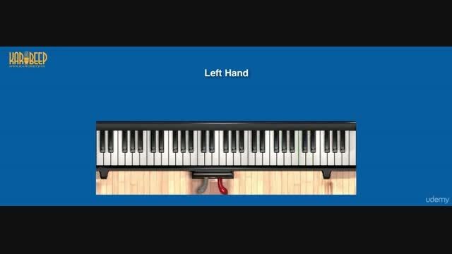 آموزش آهنگسازی با پیانو (جلسه سوم: تمرین دست چپ)